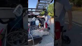 How to Oxy Bleach a roof