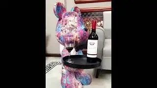 Home Decor Creative Doll Bear Floor Ornament Living Room Trend Soft Decoration Welcome Reception St