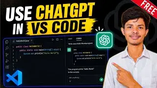 How to Use ChatGPT in VS Code| Add ChatGPT Extension in Visual Studio Code  🚀  (Hindi)
