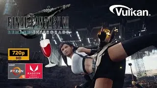 Final Fantasy VII Remake (Linux) - Ryzen 5 3500U - 720p