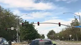 McCain traffic lights (feat. Drivers stopping at green)