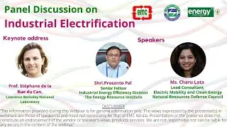 Panel Discussion on Industrial Electrification | 25 08 2020