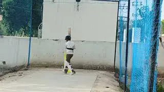 U-14 Boy Net Batting Practice 🏏🌳🇮🇳 #cricket #viral #trending