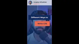 Different Ways to write 