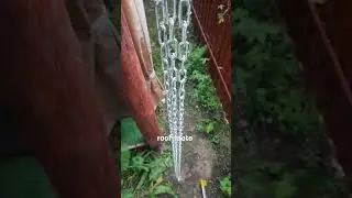 Цепи на водостоке. 