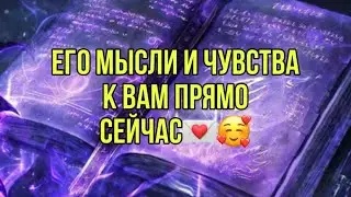 Его мысли и чувства к вам прямо сейчас💌🥰
