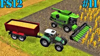 FS 12. Timelapse # 11. I bought a corn harvester.