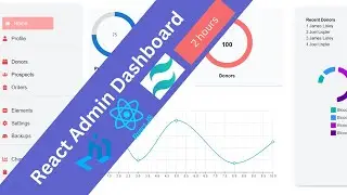 Build Admin React Dashboard: React, Tailwind CSS & Material UI