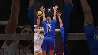 The Block of Nightmares 🤯 #epicvolleyball #volleyballworld #volleyball