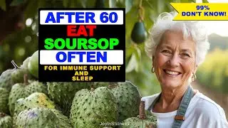 After 60, Eat Soursop – For Immune Support and Sleep #food