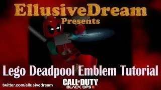 Lego Deadpool CoD Emblem Tutorial by EllusiveDream