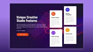 Responsive Features Section Tutorial | HTML, CSS & SCSS for Beginners