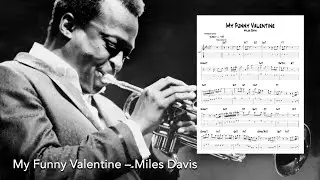 My Funny Valentine - Miles Davis (Transcription)