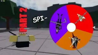 Roblox TSB but a wheel decides my character? PT-2