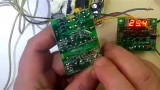 Электронный термостат W1209