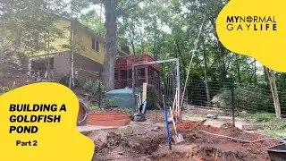 Pond Building Video 2 | On the Road Vlog
