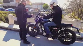 παραγγείλαμε καινούργιο HONDA GB350