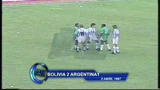 Bolivia vs Argentina  1997 (escándalo)
