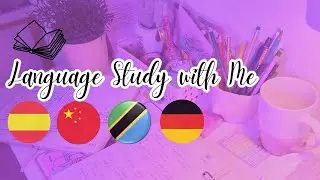 Study Languages with Me | Resources + Tips