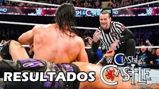 Resultados Clash at the Castle 2024 | CM Punk Rompe los Sueños de Drew McIntyre | AJ Styles se Rinde