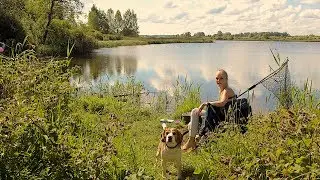 Рыбалка с Ночёвкой на Закидушки. Двое суток с Женой и Жориком. Копчёный Карп.