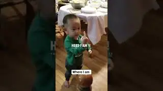 Папа пальчик где же ты😁