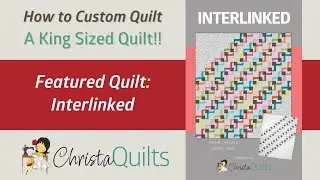 How to Machine Quilt a King Size Quilt!
