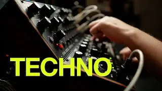 TECHNO on Moog DFAM & Mother32