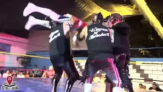 Alas de Plata/Fussion/Nahual vs La Furia India(Sioux/Drako/Euforiko) con ANLL.