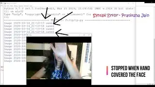 Webcam Image Capture When A Person is Present - Using Python OpenCV and Time Module | Pratiksha Jain