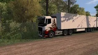 Volvo Fh 460 Double Trailer 35 Tons Road Creative Zone | Euro Truck Simulator 2