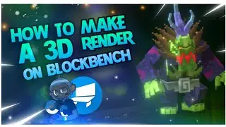How to Render a 3D model in 1min - Blockbench & sketchfab
