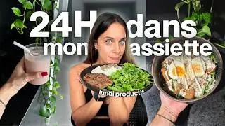 24h on my plate | My quick meals for a productive day as an entrepreneur
