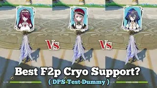 Rosaria vs Charlotte vs Layla – Who's Best F2P Cryo Support ? 🤔