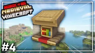HARDCORE Medieval Minecraft - Villager trading Hall - Medieval Origins survival