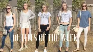 Outfits of the Week// Aug 21-25
