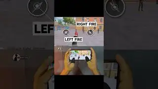 BGMI PUBG MOBILE RIGHT LEFT FIRE BUTTON COMPARE 