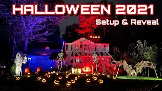 HALLOWEEN 2021 - The Haunting of Scaleybark Manor - Setup & Reveal