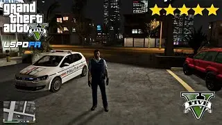 GTA 5 PC MODS LSPDFR #50 -  VW POLO PATROL (NO COMMENTARY) GTA 5 POLICE MOD LSPDFR 2020