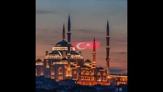 Büyük Çamlıca Camii Dijital Mahyası