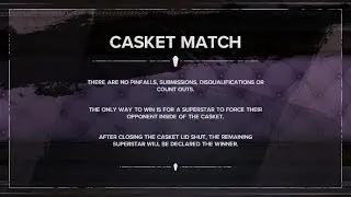 WWE 2K24 Casket Match
