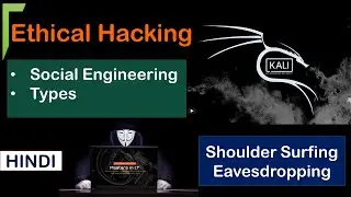 What is Social Engineering | Types of Social Engineering Attacks || Shoulder Surfing | Eavesdropping