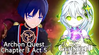 Real GOD VS FAKE GOD! | Genshin Impact ARCHON QUEST CHAPTER 3 ACT 5