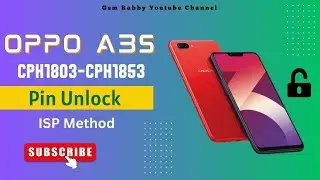 Oppo a3s Cph1803 Cph1853 pin Unlock
