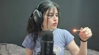 Fire ASMR (matches striking, candles, and more...)