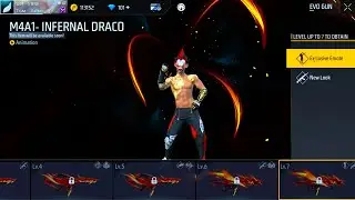 First Look Of New EVO M4A1 - INFERNAL DRACO | Emote | Effects | Attributes | Abilities | Full Review