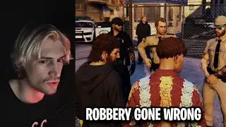 xQc VS CORRUPT COPS in NoPixel GTA RP!