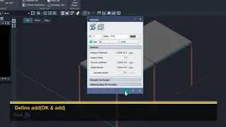 midas nGen Tutorial : Basic Guide 04  Dialog box