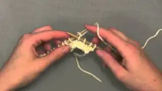 Pass Slipped Stitch Over (PSSO) English style