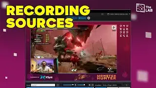 Recording Gameplay and Webcam Sources Separately
